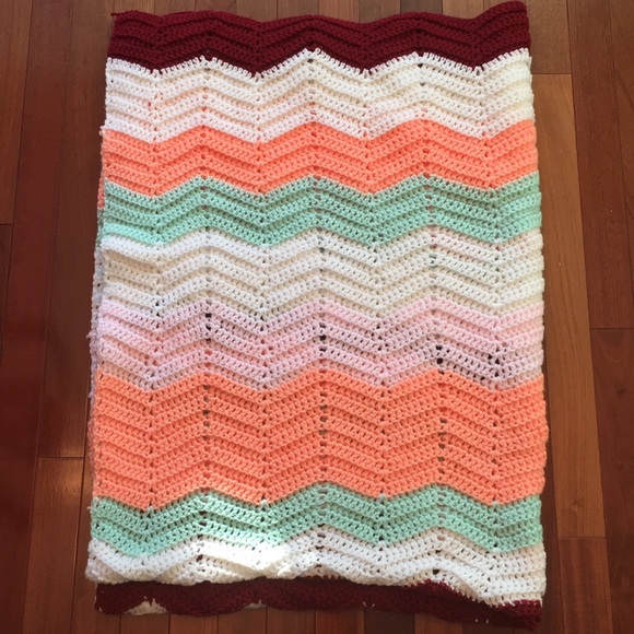 Other - Handmade crochet quilt/throw